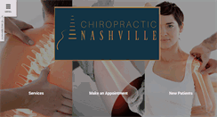 Desktop Screenshot of chiropracticnashville.com